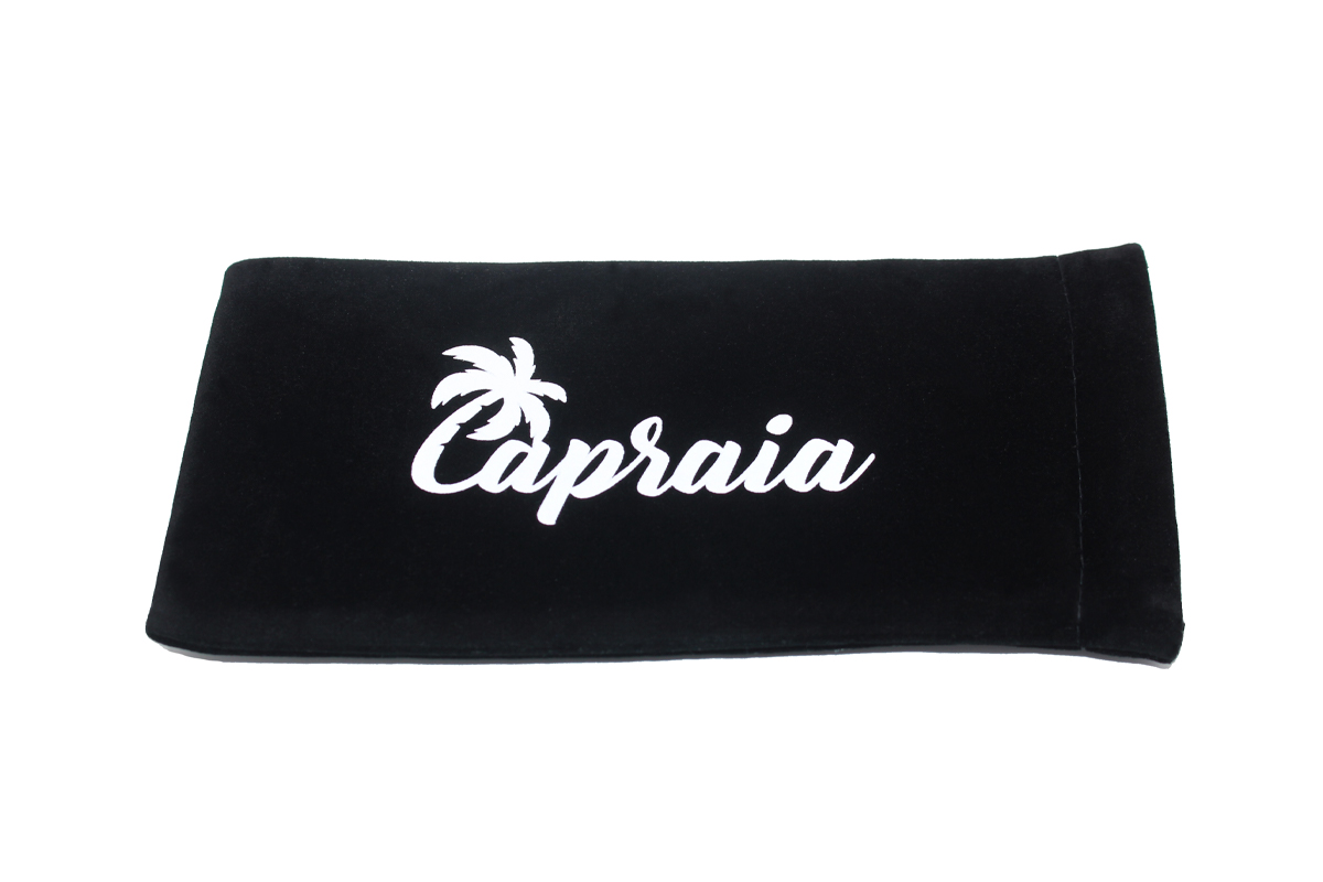 Bedrukte Zwarte Velvet Pouches main product photo