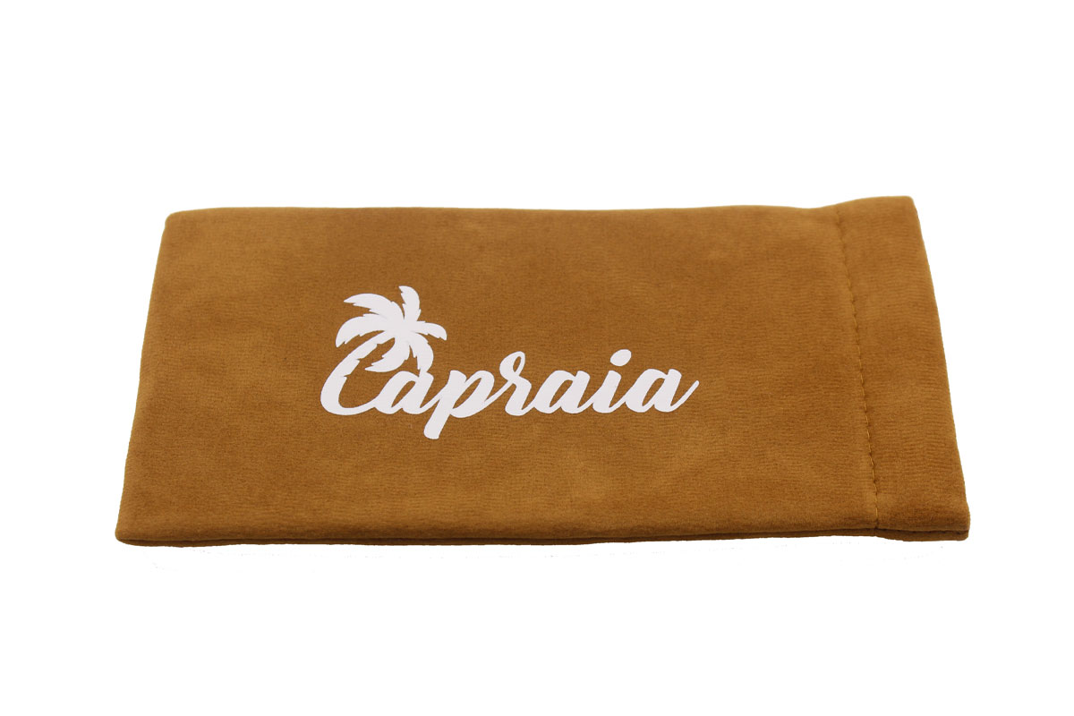 Bedrukte Bruine Velvet Pouches main product photo