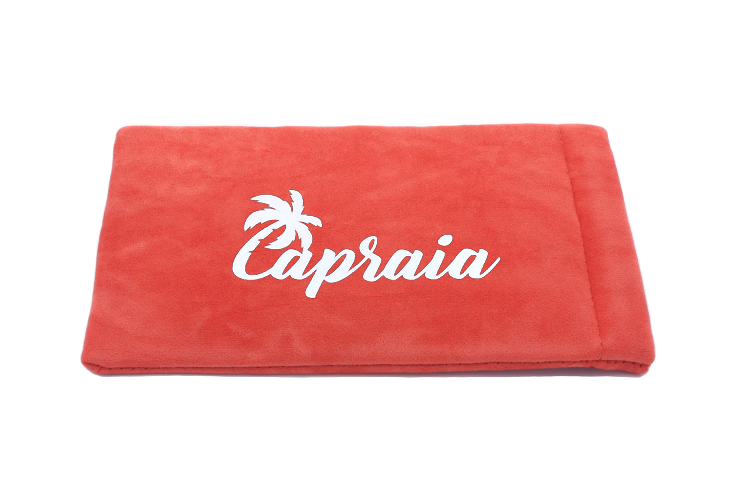 Bedrukte Koraal Velvet Pouches main product photo