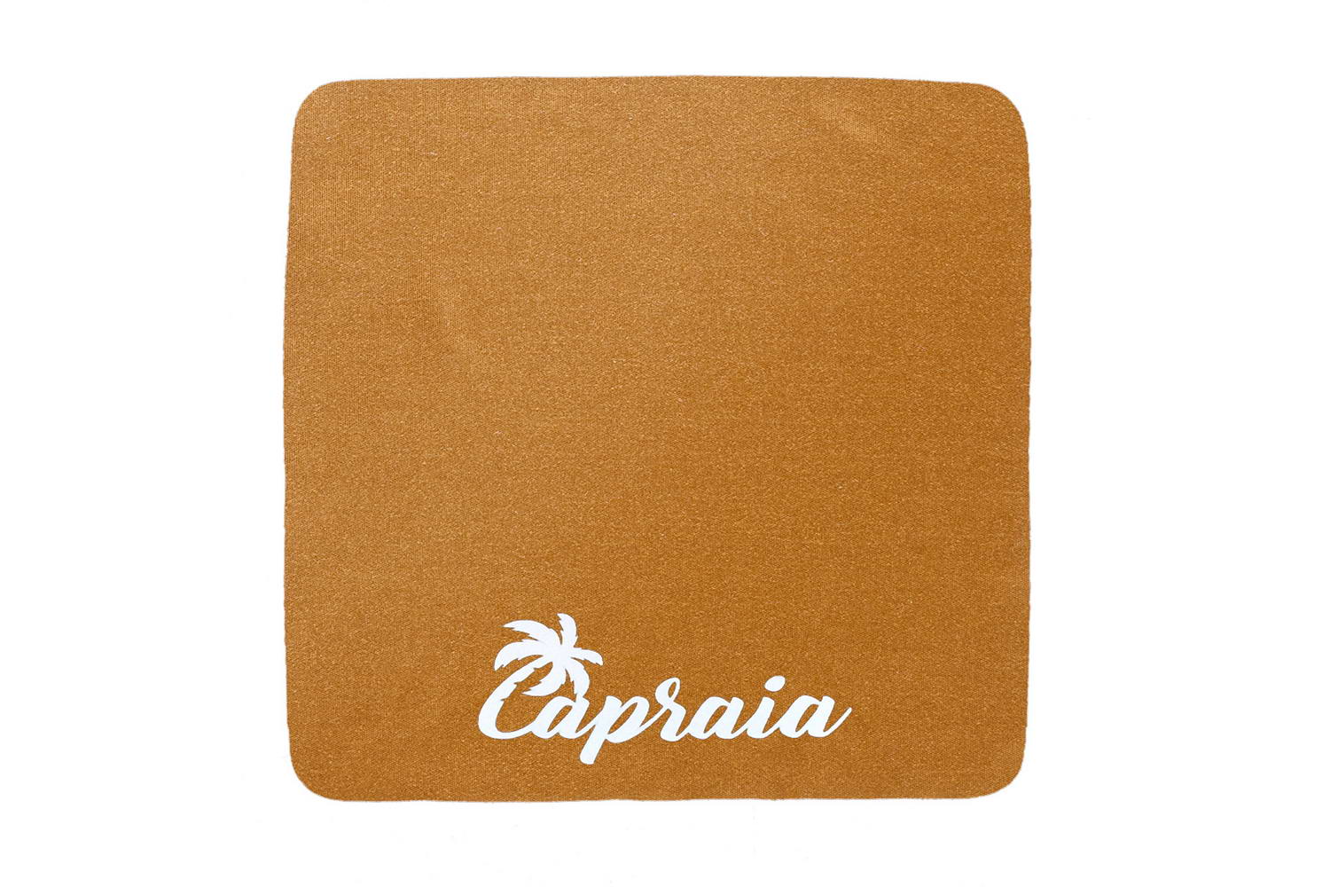 Chiffon de nettoyage marron imprimé